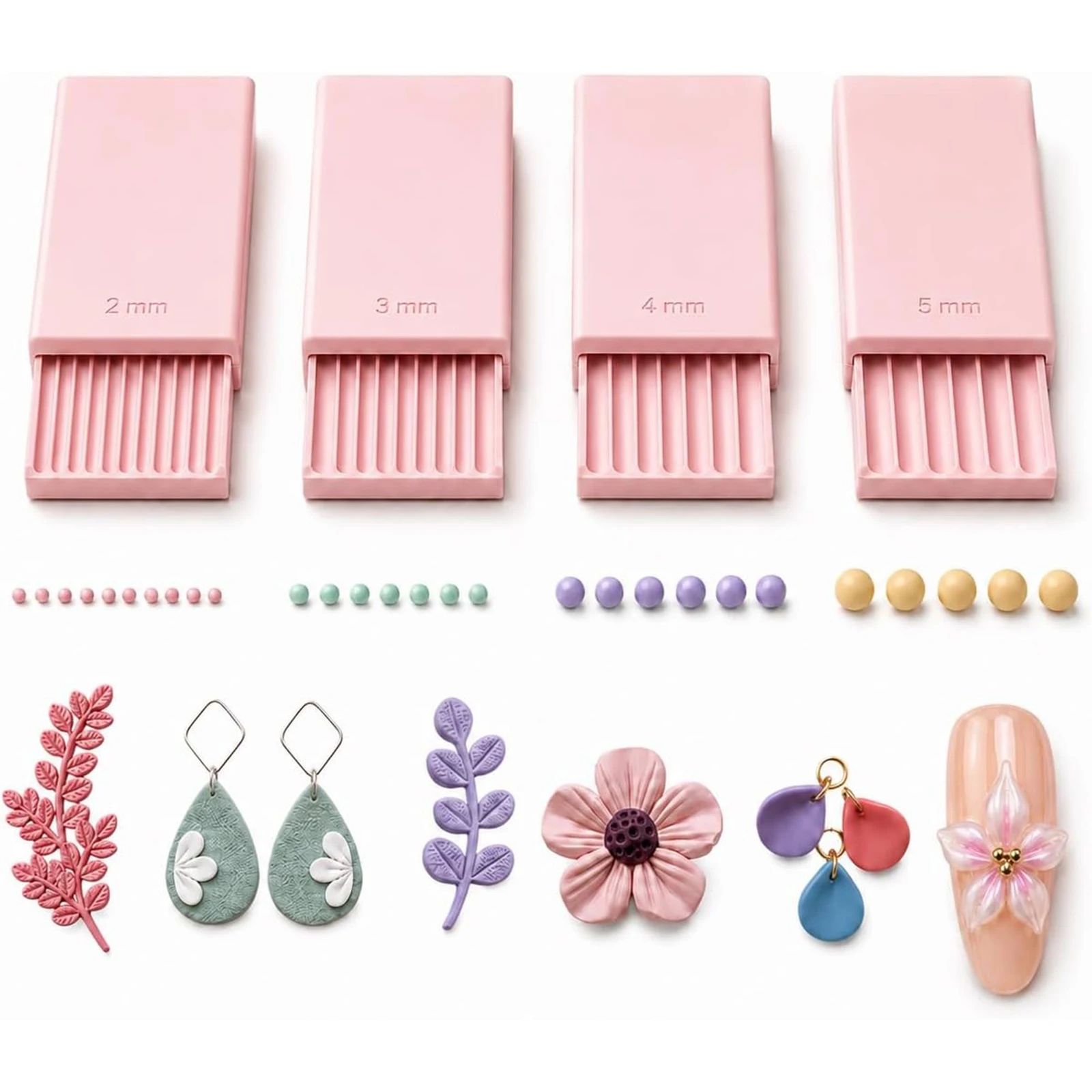 Nail Art - Lot de 4 outils de fabrication