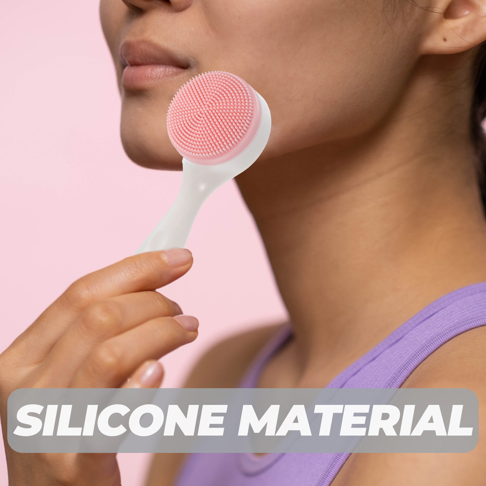 Brosse faciale en silicone, 2  - Silicone Face Scrubber Electric avis et prix