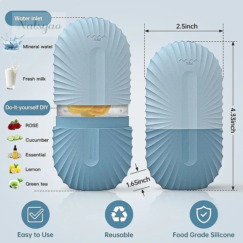 Rouleau de massage facial en s - Face Ice Roller Puffiness avis et prix
