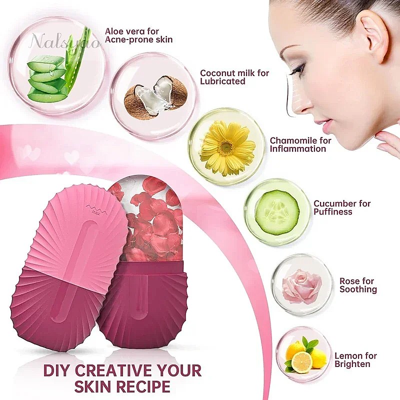 Rouleau de massage facial en s - Face Ice Roller Puffiness avis et prix