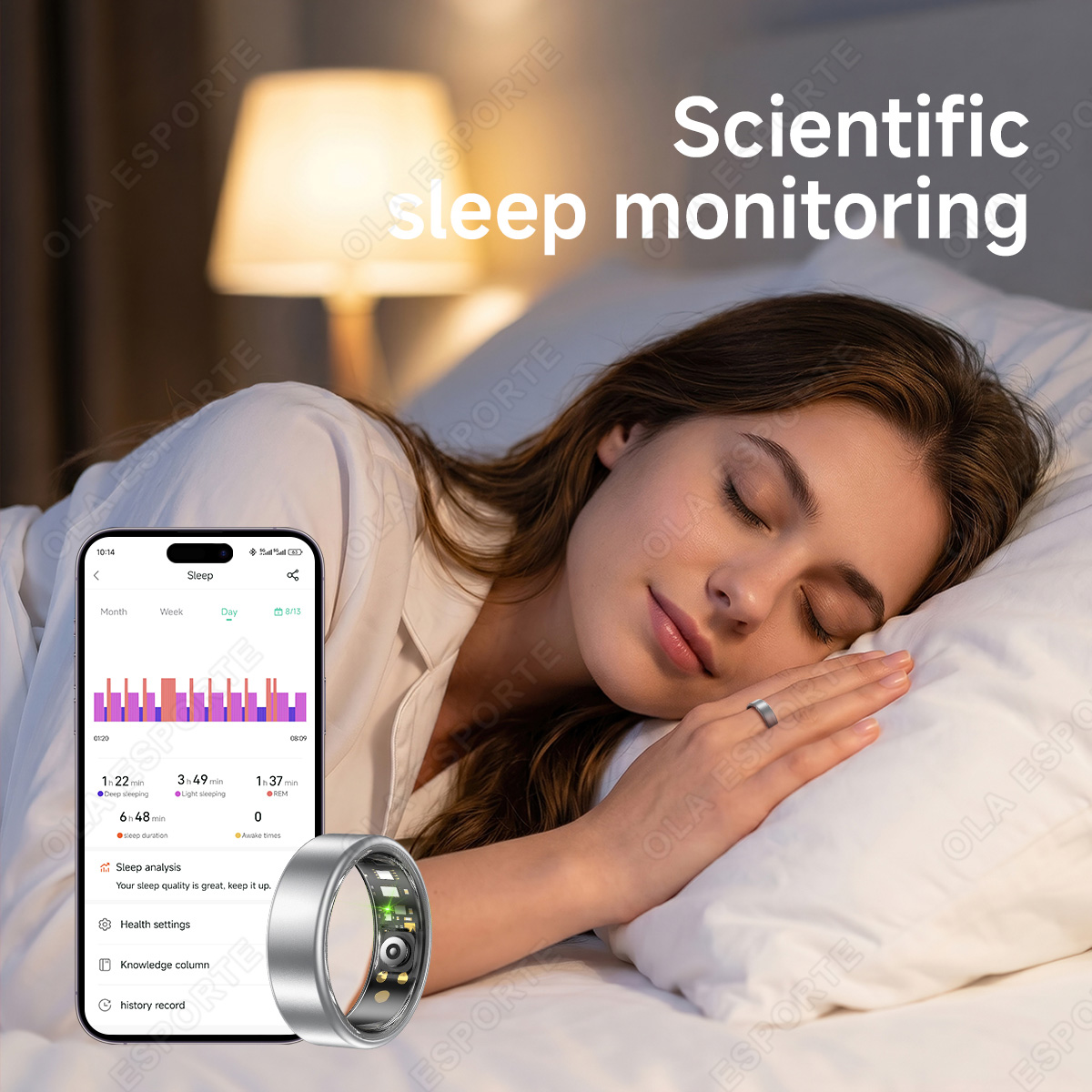 Bague intelligente pour femmes - Health Monitors avis et prix