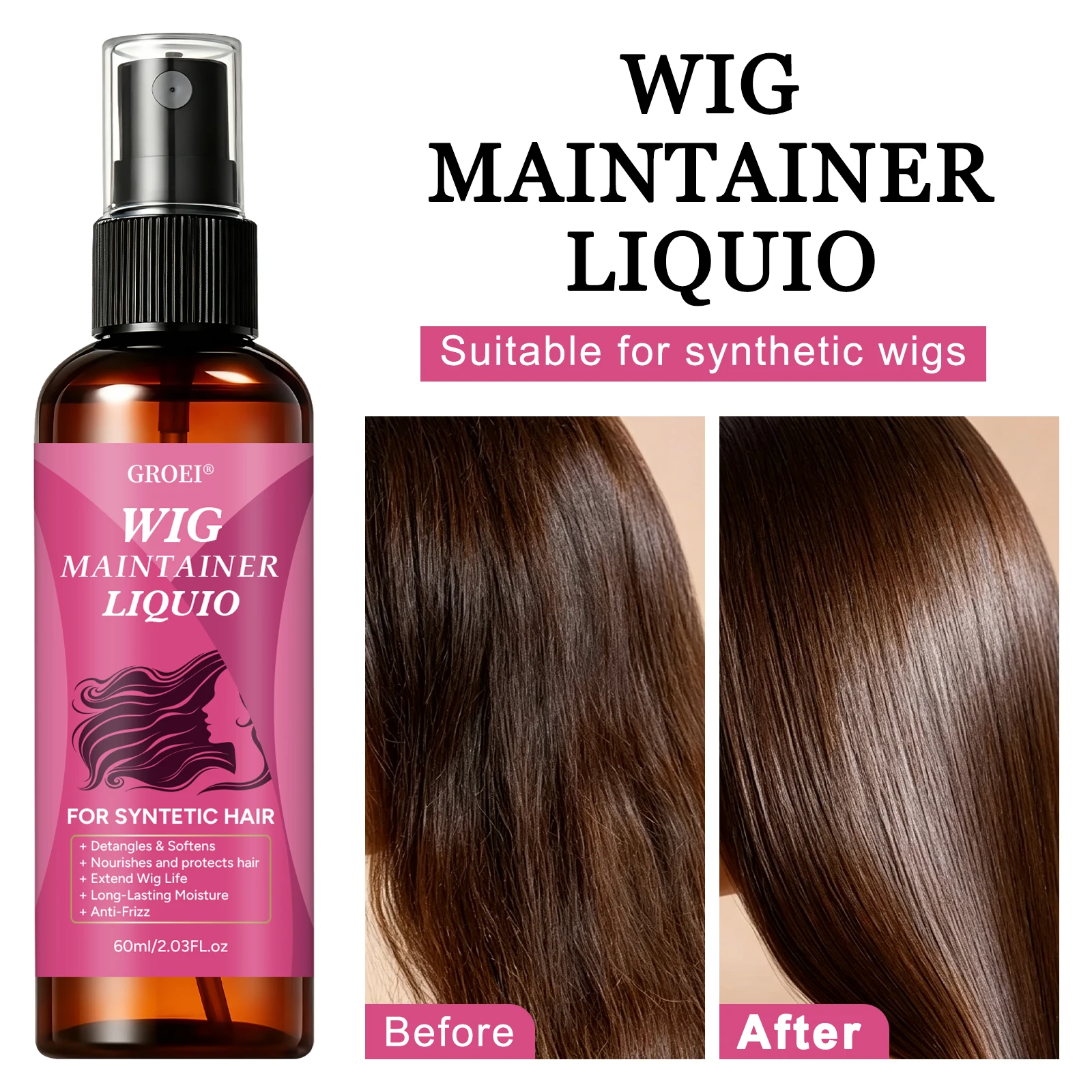 GROEI Spray Anti-Frisottis pou - Hair Care avis et prix