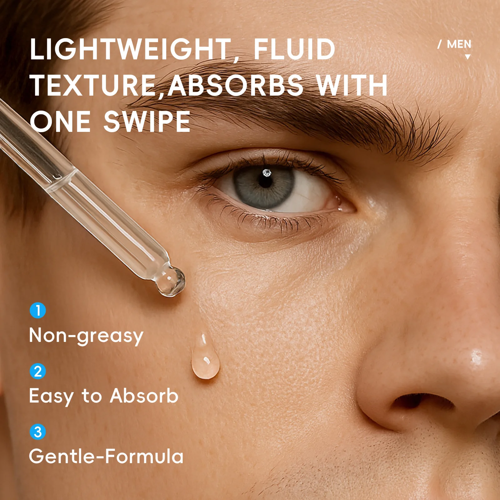 Sérum pour le visage pour homm - Hyaluronic Acid Facial Serum avis et prix