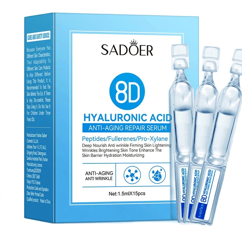 1 boîte de 15 pièces d'essence - Hyaluronic Acid Facial Serum avis et prix