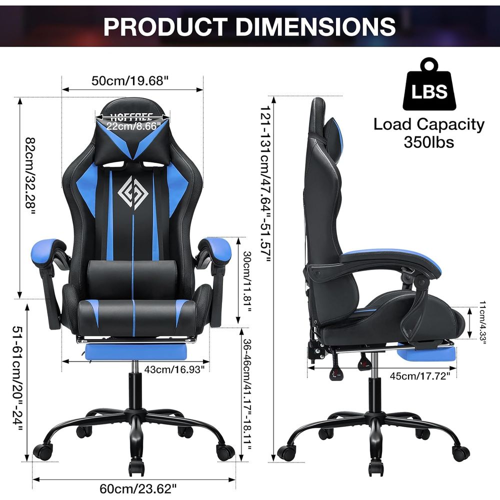Chaise de jeu LED avec massage - Massage avis et prix