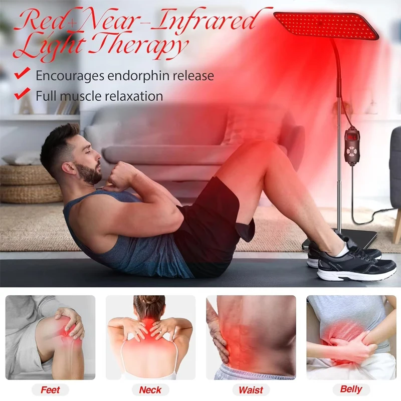 Panneau lumineux proche infrar - Led Light Therapy Face Mask avis et prix