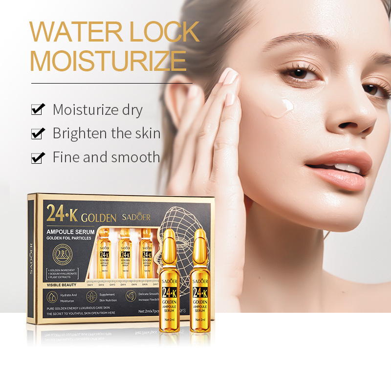 7 pièces/Kit SADOER Ampoule vi - Hyaluronic Acid Facial Serum avis et prix